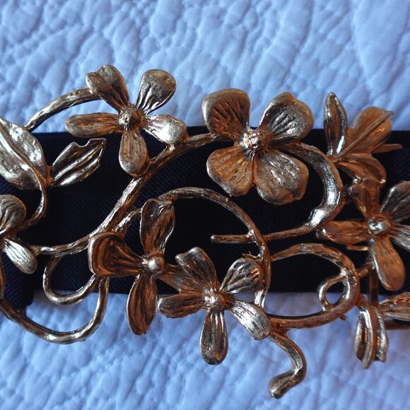 Zara Floral Stretch Belt - Picture 4 of 12